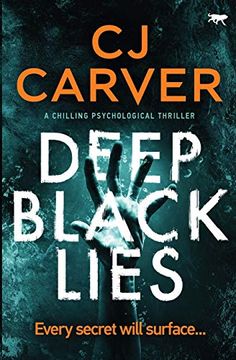 portada Deep Black Lies: A Chilling Psychological Thriller (en Inglés)