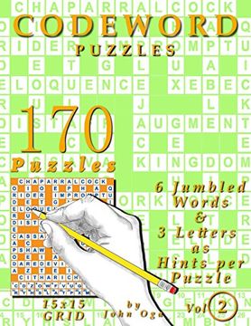 portada Codeword Puzzles: 170 Puzzles, Volume 2