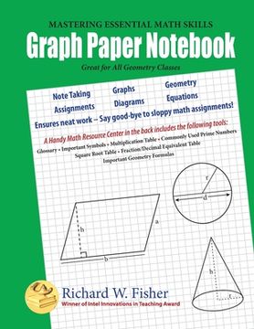 portada Graph Paper Notebook - Geometry: Great for All Geometry Classes (en Inglés)