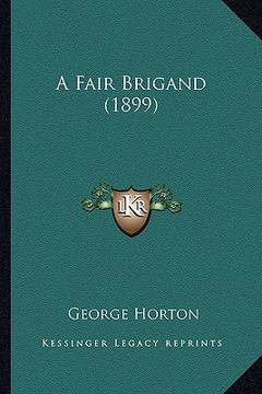 portada a fair brigand (1899)