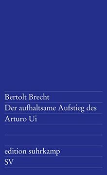 portada Der Aufhaltsame Aufstieg des Arturo ui (Edition Suhrkamp) (en Alemán)