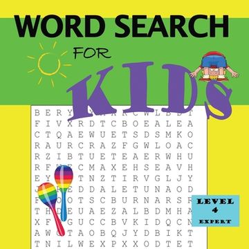 portada Word Search for Kids Level 4 (en Inglés)