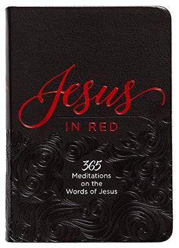 portada Jesus in Red: 365 Meditations on the Words of Jesus (en Inglés)