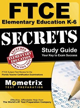 portada FTCE Elementary Education K-6 Secrets Study Guide: FTCE Test Review for the Florida Teacher Certification Examinations