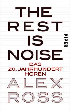 portada The Rest is Noise: Das 20. Jahrhundert Hören (en Alemán)