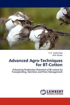 portada advanced agro-techniques for bt-cotton (in English)