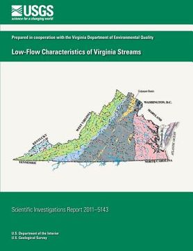 portada Low-Flow Characteristics of Virginia Streams (en Inglés)