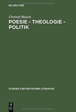 portada Poesie - Theologie - Politik: Studien Zu Kurt Marti
