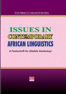 portada Issues in Contemporary African Linguistics: A Festschrift for Oladele Awobuluyi (en Inglés)