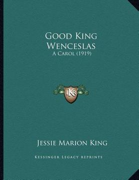 portada good king wenceslas: a carol (1919)