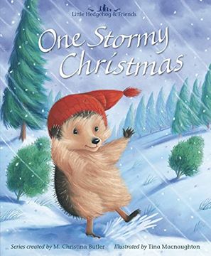 portada One Stormy Christmas (Little Hedgehog & Friends) (en Inglés)