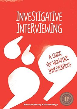 portada Investigative Interviewing - a Guide for Workplace Investigators (en Inglés)
