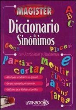 portada Diccionario de Sinónimos Magister con Antónimos y Parónimos