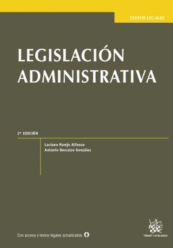 portada Legislación administrativa 2ª Ed. 2013 (Textos Legales)