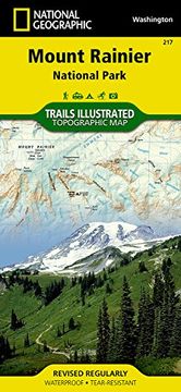 mount rainier national park, washington: outdoor recreation map (en Inglés)