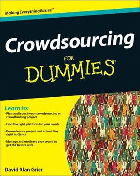 portada crowdsourcing for dummies (en Inglés)