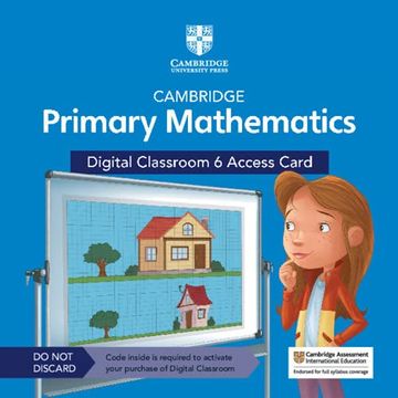 portada Cambridge Primary Mathematics Digital Classroom 6 Access Card (1 Year Site Licence) (Cambridge Primary Maths)
