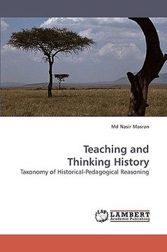 portada teaching and thinking history (en Inglés)