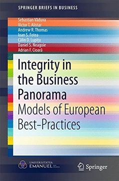 portada Integrity in the Business Panorama: Models of European Best-Practices (Springerbriefs in Business) (in English)