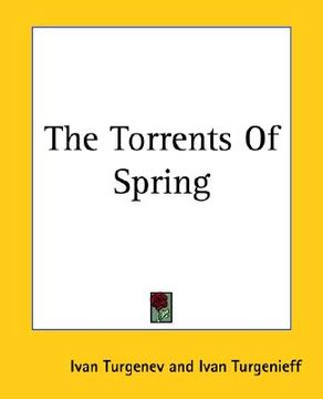 portada the torrents of spring (en Inglés)