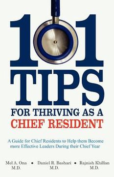 portada 101 tips for thriving as a chief resident (en Inglés)