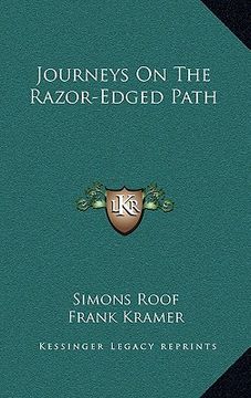 portada journeys on the razor-edged path (in English)