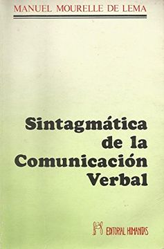 portada Sintagmatica de la comunicacion verbal (Biblioteca Humanitas) (Spanish Edition)