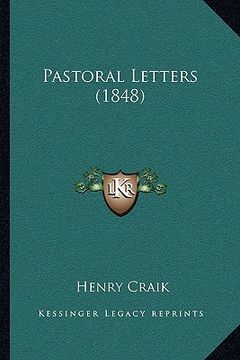 portada pastoral letters (1848) (en Inglés)
