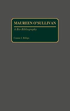portada Maureen O'sullivan: A Bio-Bibliography (en Inglés)