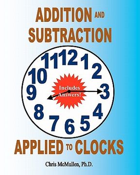 portada addition and subtraction applied to clocks (in English)