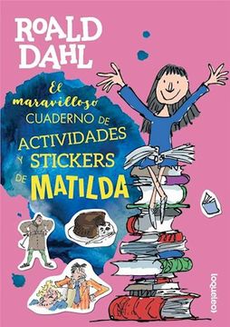 portada Maravilloso Cuaderno de Actividades y Pegatinas de Matilda