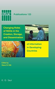 portada Changing Roles of Ngos in the Creation, Storage, and Dissemination of Information in Developing Countries (en Inglés)