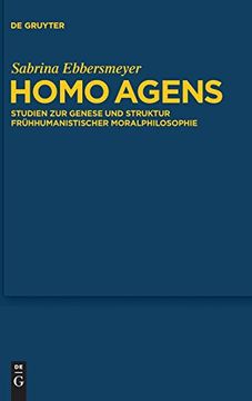 portada Homo Agens (Quellen und Studien zur Philosophie) (en Alemán)