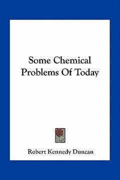 portada some chemical problems of today (en Inglés)