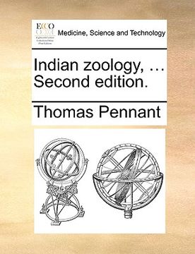 portada indian zoology, ... second edition. (en Inglés)