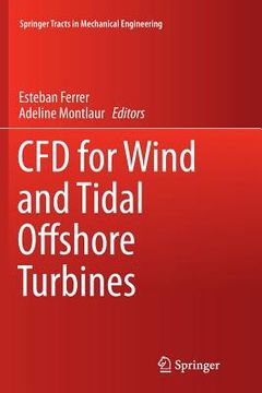 portada Cfd for Wind and Tidal Offshore Turbines (en Inglés)
