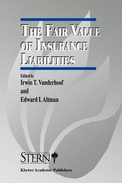 portada the fair value of insurance liabilities (en Inglés)