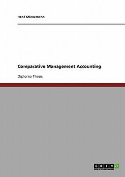portada comparative management accounting (in English)
