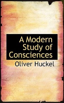 portada a modern study of consciences (in English)