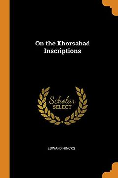 portada On the Khorsabad Inscriptions (en Inglés)