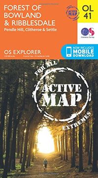portada Forest of Bowland & Ribblesdale 1 : 25 000 (OS Explorer Map)