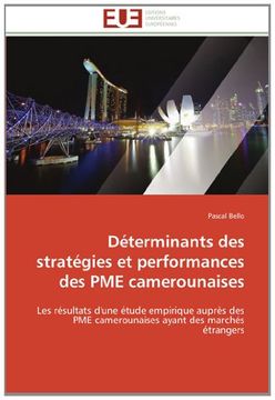 portada Determinants Des Strategies Et Performances Des Pme Camerounaises