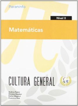 Matemáticas. Nivel II. Cultura general