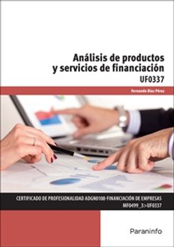 portada Análisis de Productos y Servicios de Financiación (cp - Certificado Profesionalidad) (in Spanish)