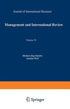 portada Management International Review: Evolution and Revolution in International Management: A Topic and a Discipline in Transition