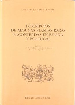 portada DESCRIPCION DE ALGUNAS PLANTAS RARAS ENCONTRADAS EN ESPAÑA Y PORTUGAL (in Spanish)