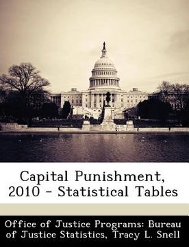 portada capital punishment, 2010 - statistical tables (en Inglés)