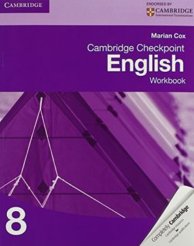 portada Cambridge Checkpoint English Workbook 8 (Cambridge International Examinations) (in English)