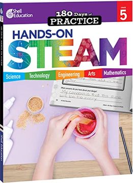 portada 180 Days: Hands-On Steam: Grade 5 (180 Days of Practice) (in English)