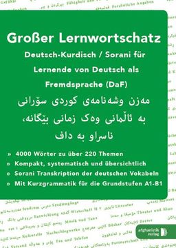 Großer Lernwortschatz Deutsch-Kurdisch Sorani
